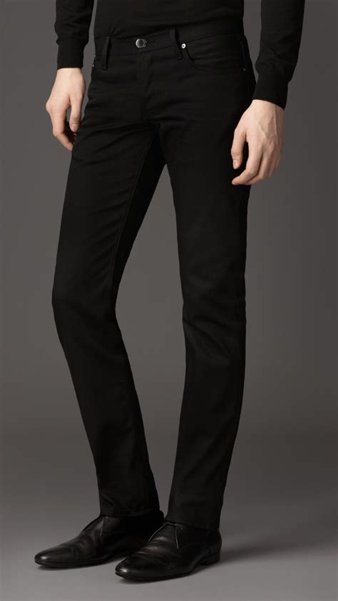 burberry slim fit|Slim Fit Jeans in Black .